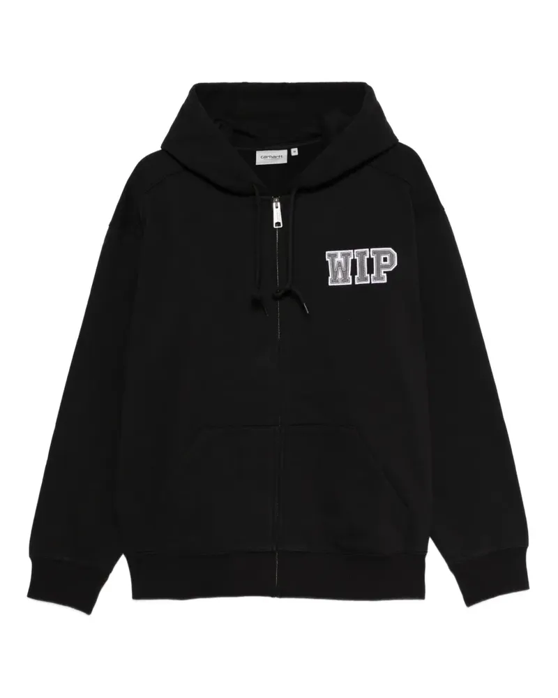 Carhartt WIP Kapuzenjacke mit Logo-Stickerei - Schwarz Schwarz