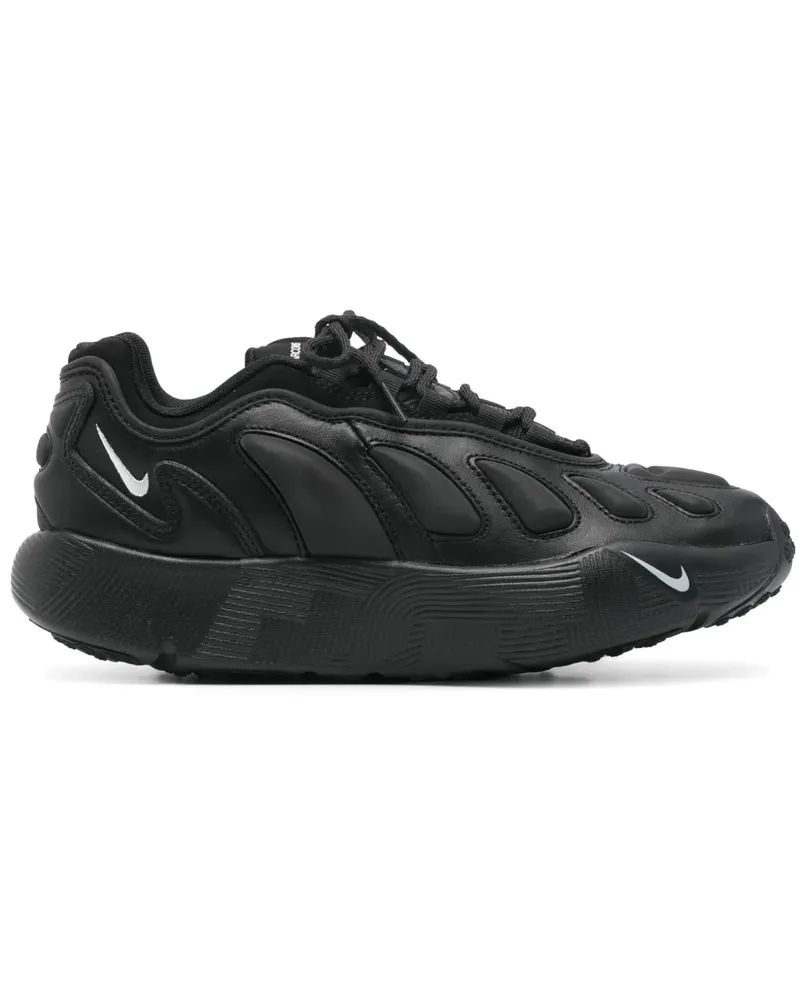 Comme des Garçons x Nike Sneakers mit Swoosh-Detail - Schwarz Schwarz