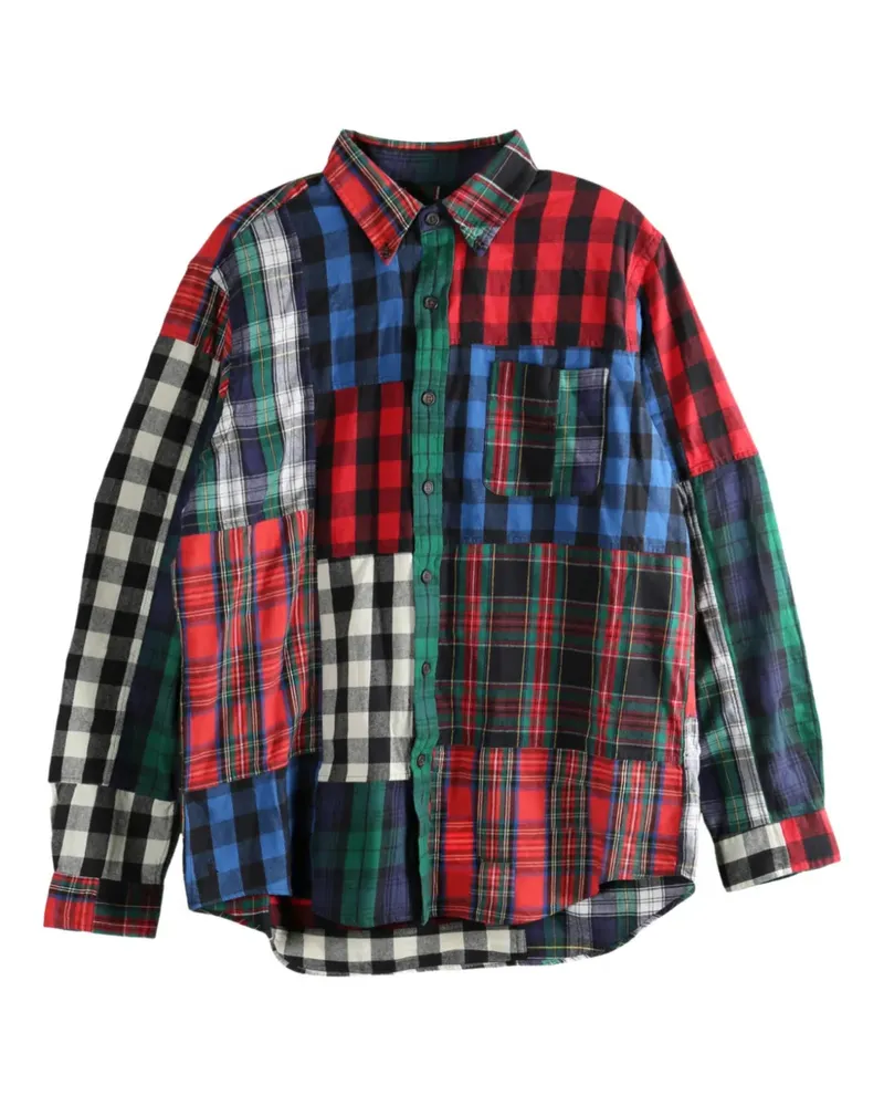 Ralph Lauren Hemd im Patchwork-Design - Rot Rot