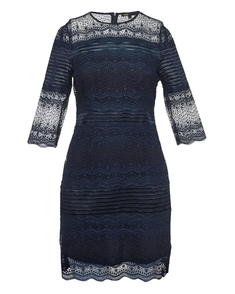Maje Pre-owned Kleid mit Schnürung - Blau Blau