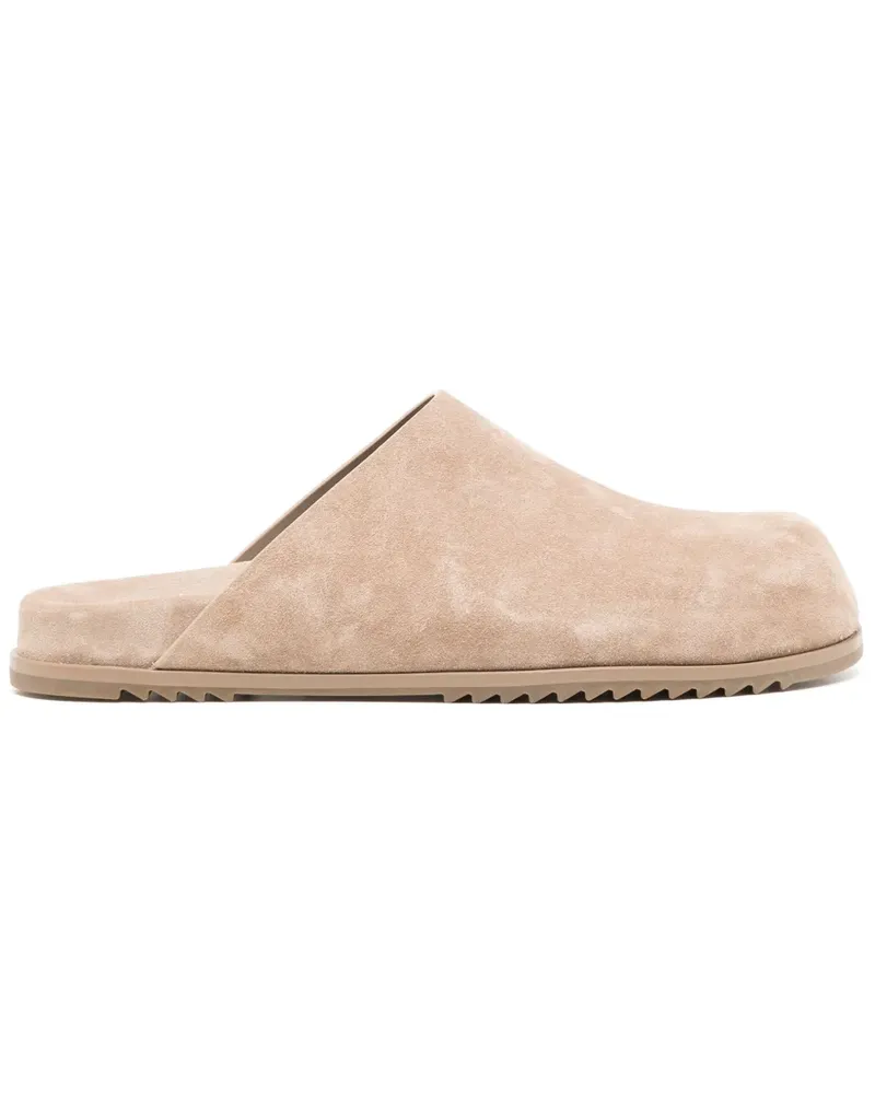 Rick Owens Sandalen aus Wildleder - Nude Nude