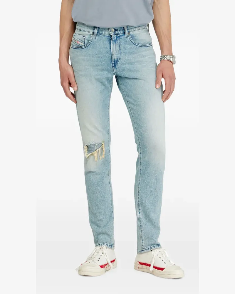Diesel D-Strukt Slim-Fit-Jeans - Blau Blau