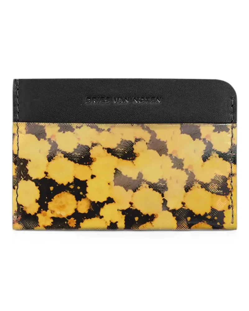 Dries van Noten Klassisches Kartenetui - Gelb Gelb