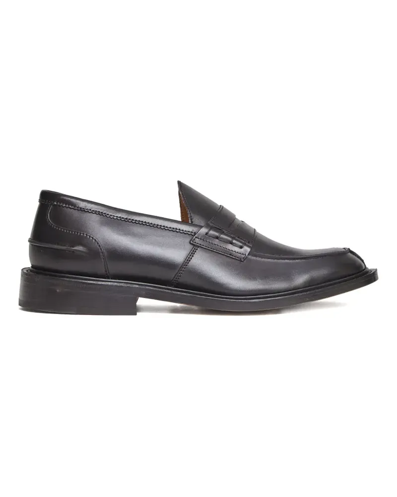 Tricker's James leather loafers - Schwarz Schwarz