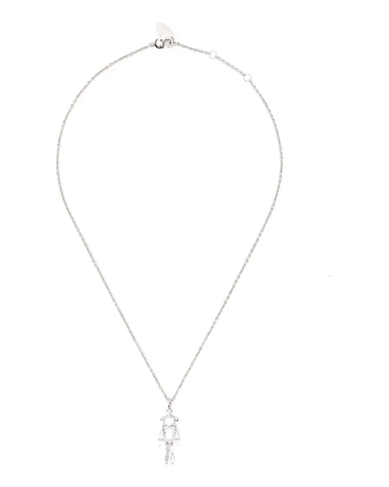 Vivienne Westwood Issa Pendant crystal-embellished necklace - Silber Silber