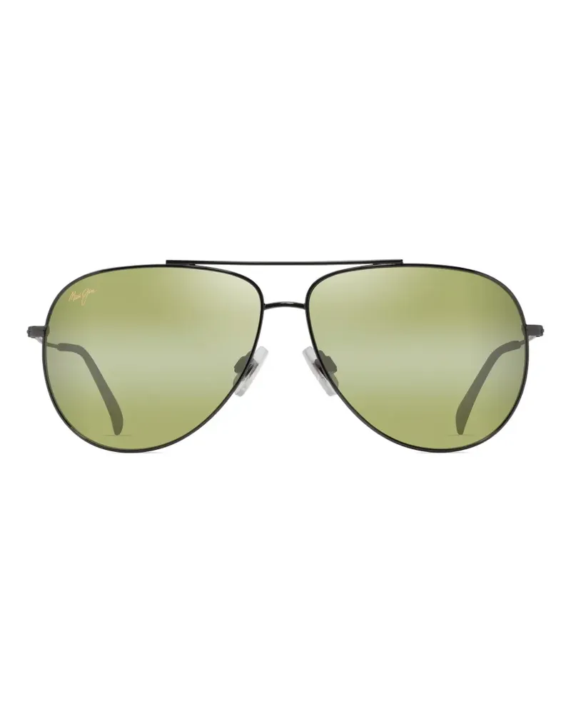 Maui Jim Hau'oli XL pilot-frame sunglasses - Schwarz Schwarz