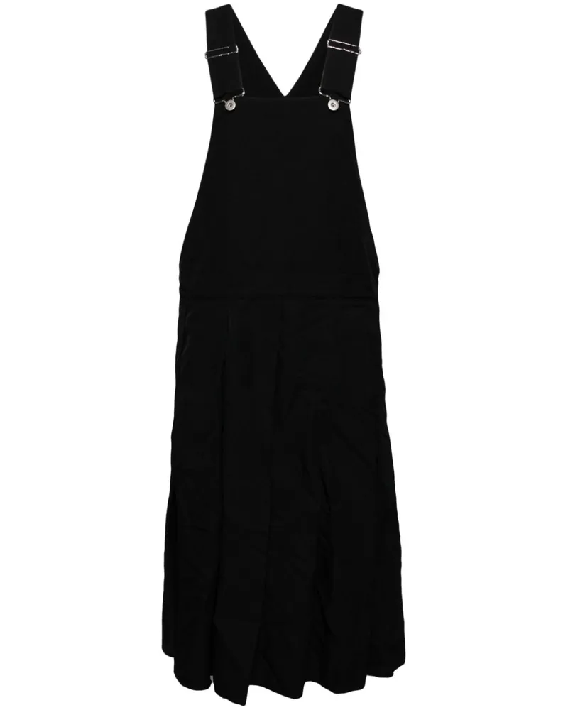 Comme des Garçons Kleid mit Falten - Schwarz Schwarz