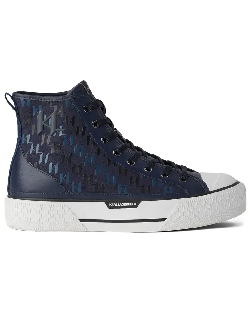Karl Lagerfeld Ikonik NFT Kampus Sneakers - Blau Blau