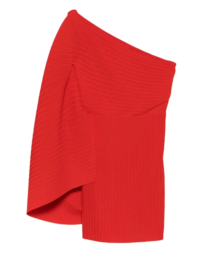 Solace London Einschultriges Minikleid - Rot Rot