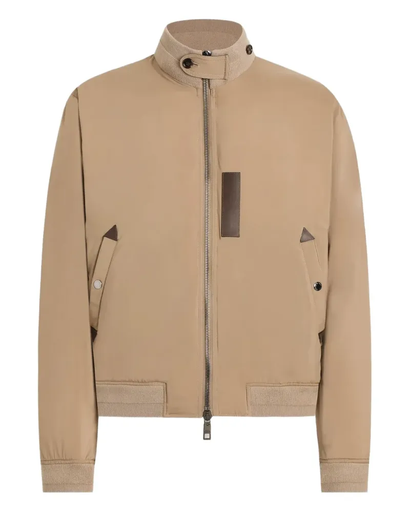 Dolce & Gabbana Gefütterte Bomberjacke - Nude Nude