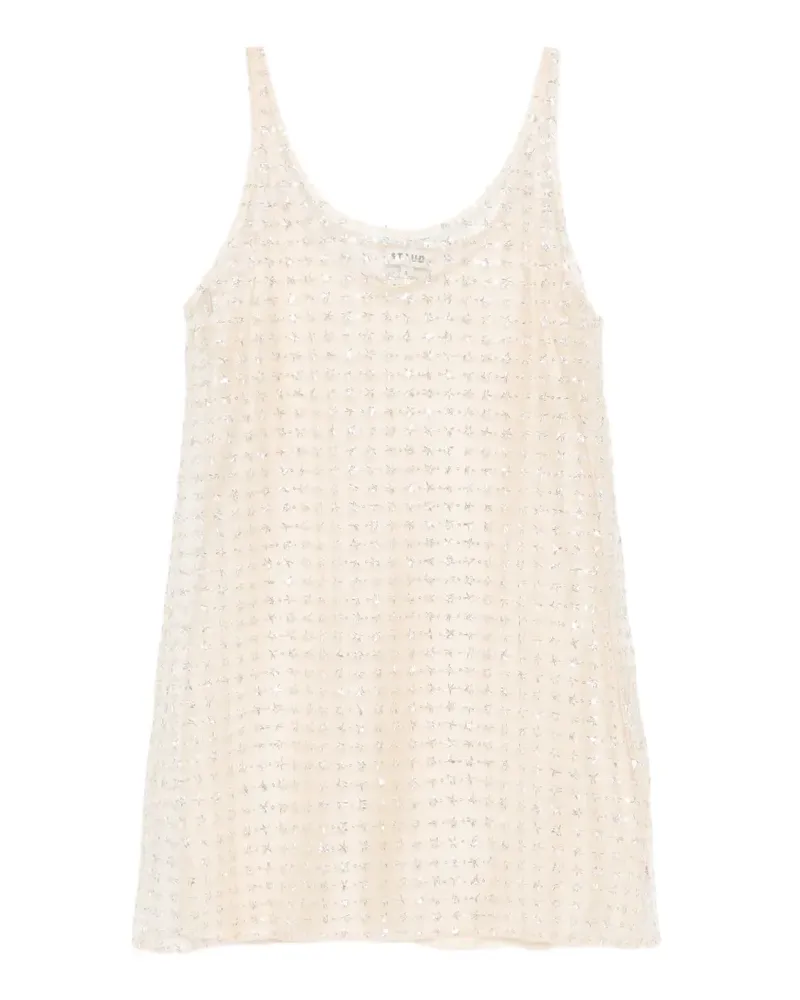STAUD Aurielle Minikleid - Nude Nude