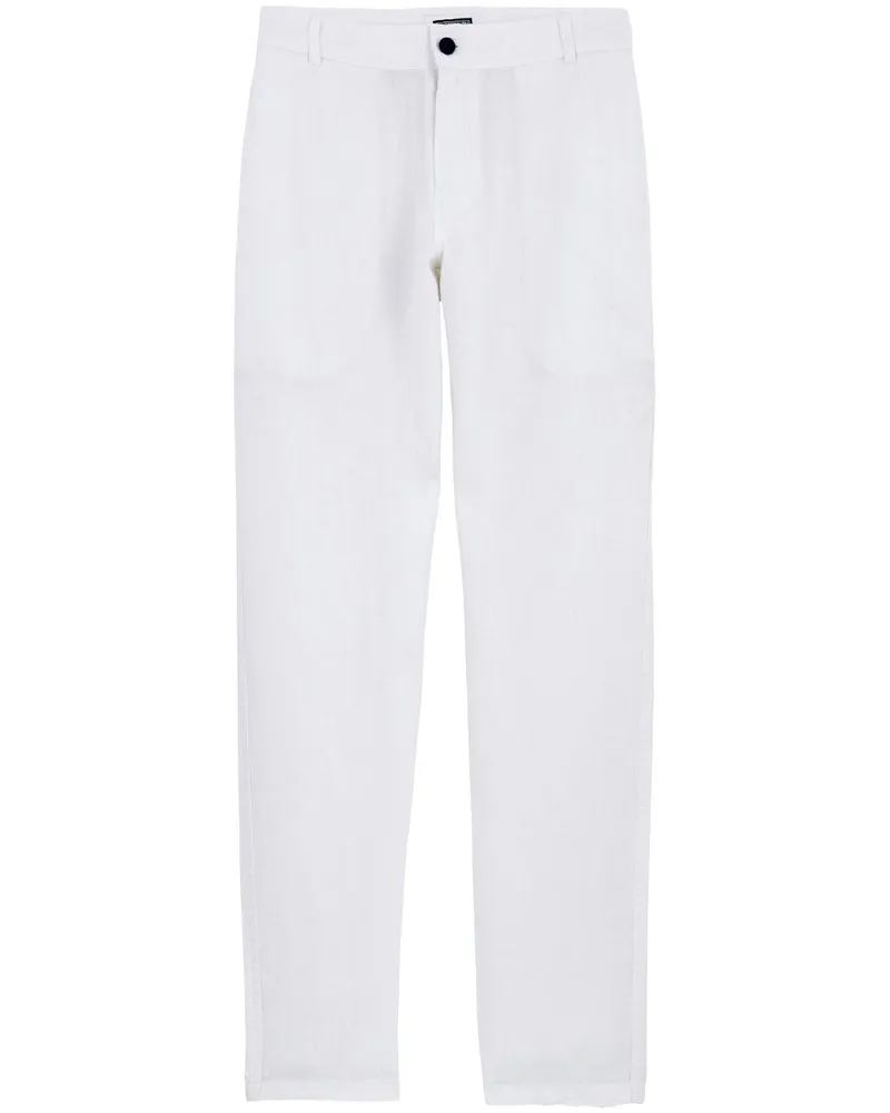 Vilebrequin Panache Leinenhose - Weiß Weiß