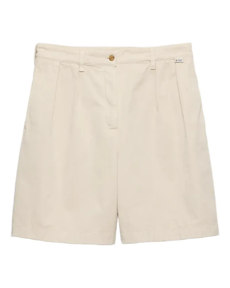 Prada Shorts mit Falten - Nude Nude
