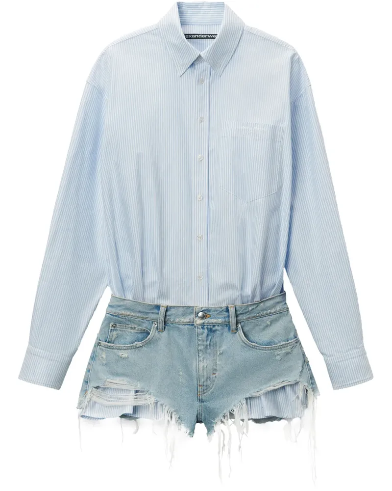 Alexander Wang Pre-styled Playsuit - Blau Blau