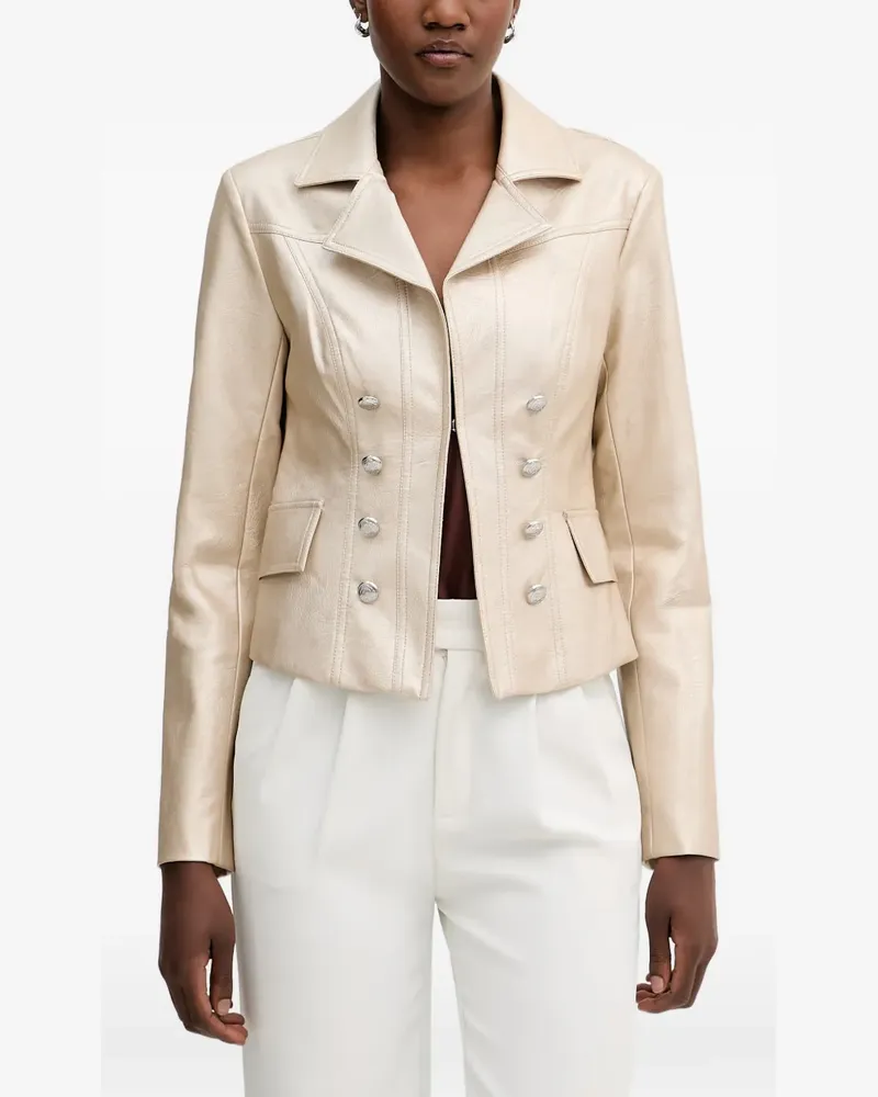 Joseph Ribkoff double-breasted jacket - Gold Gold