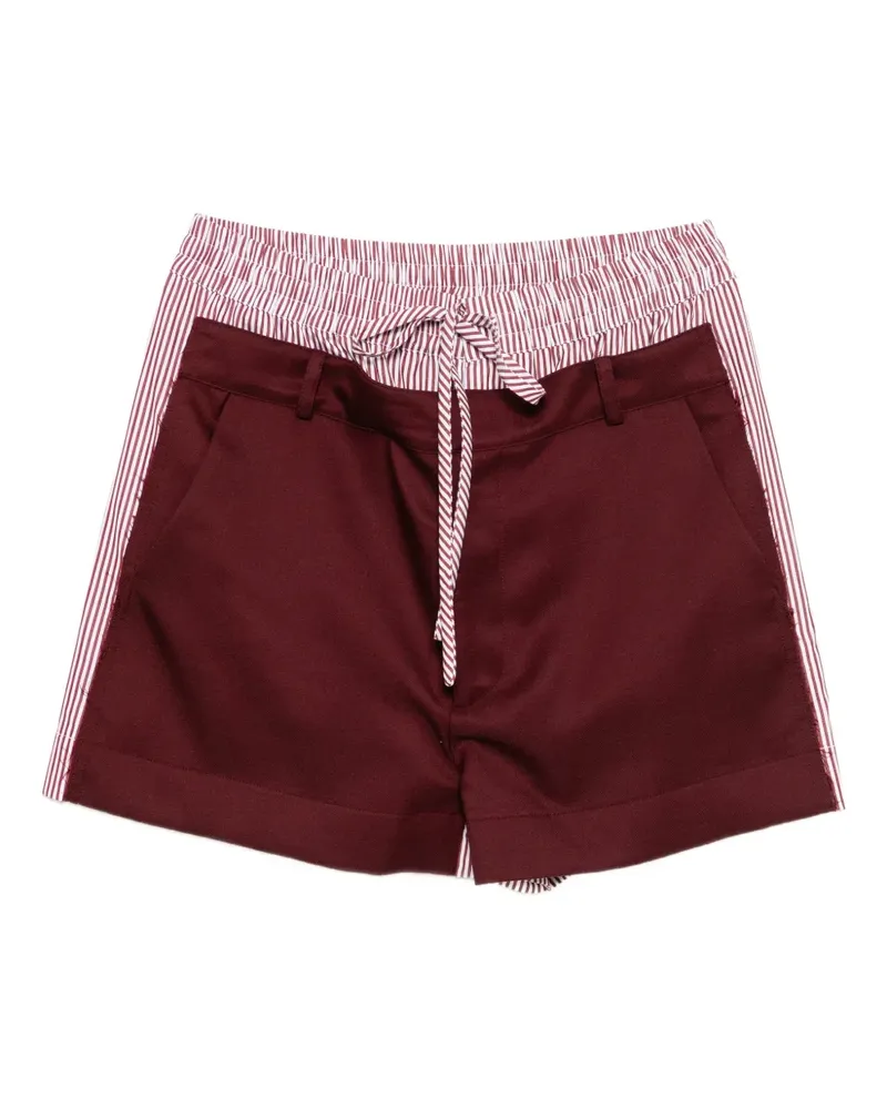 Monse Shorts im Deconstructed-Look - Rot Rot
