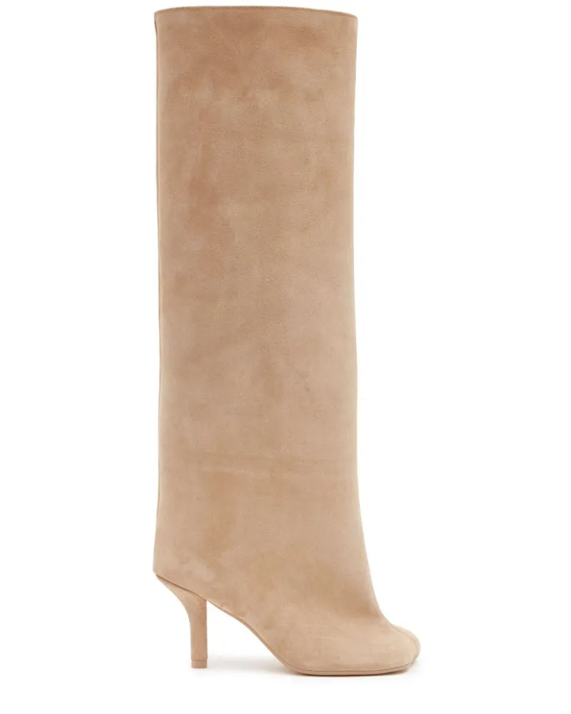 Maison Margiela Anotomic Stiefel aus Wildleder - Nude Nude