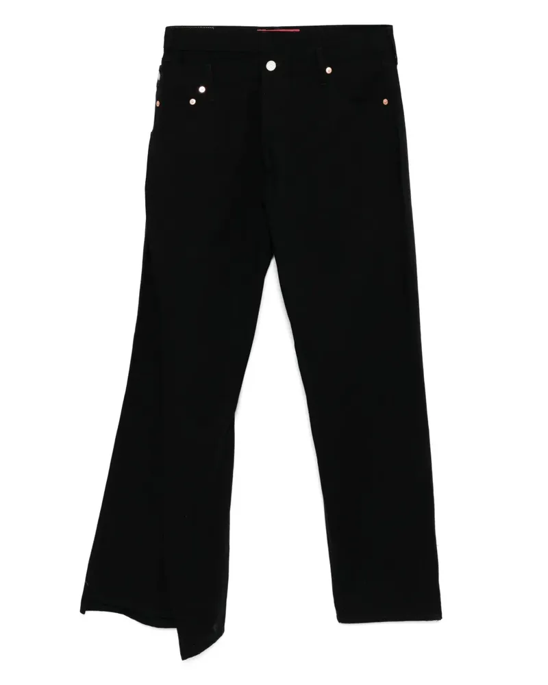 Junya Watanabe x Levi's Wide-Leg-Jeans - Schwarz Schwarz