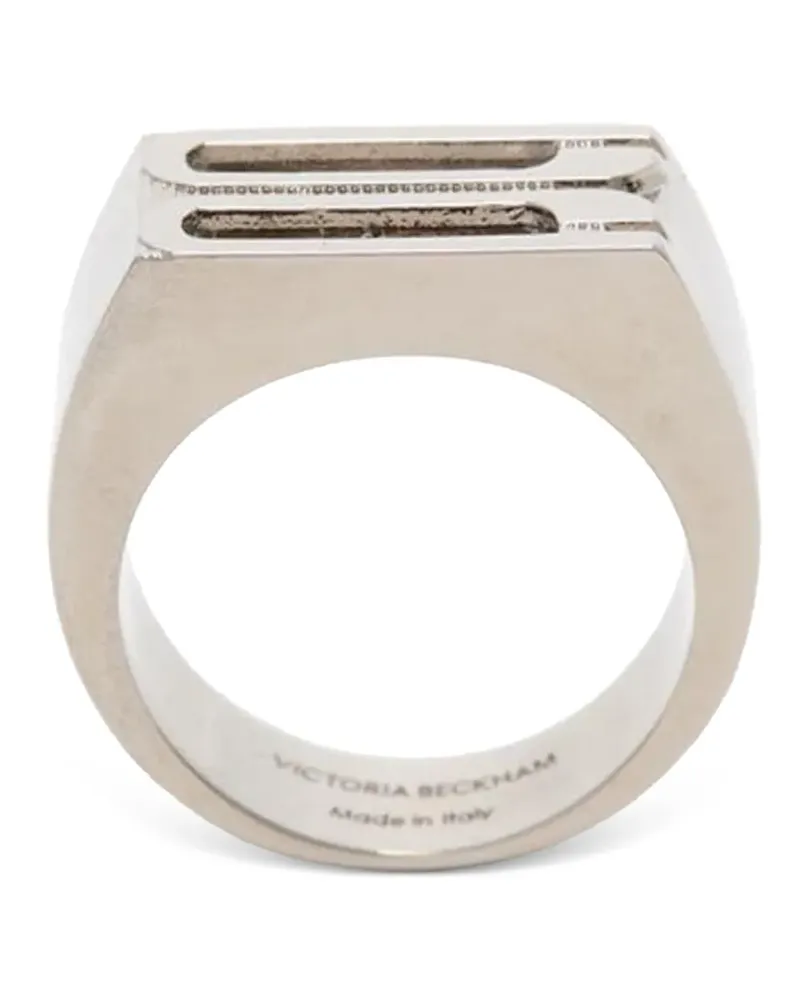 Victoria Beckham Dorian Siegelring - Silber Silber