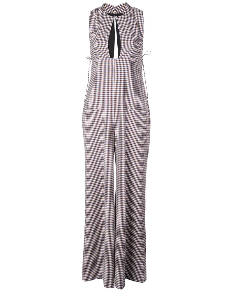 Rosie Assoulin Ärmelloser Jumpsuit - Weiß Weiß