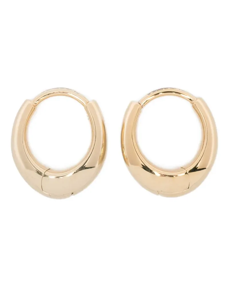 Shaun Leane mini Sabre hoop earrings - Gold Gold