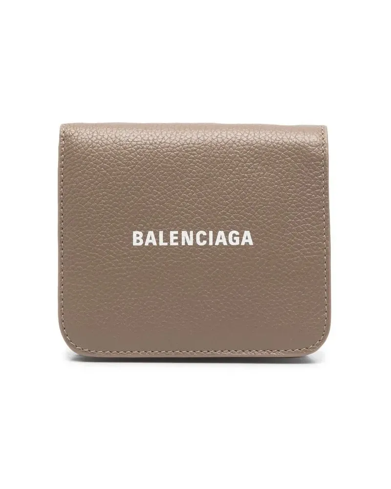 Balenciaga Portemonnaie mit Trageband - Braun Braun