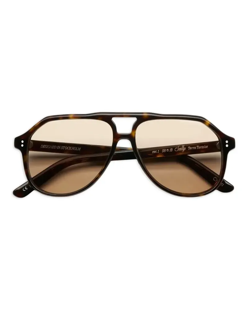 CHIMI Sally pilot-frame sunglasses - Braun Braun