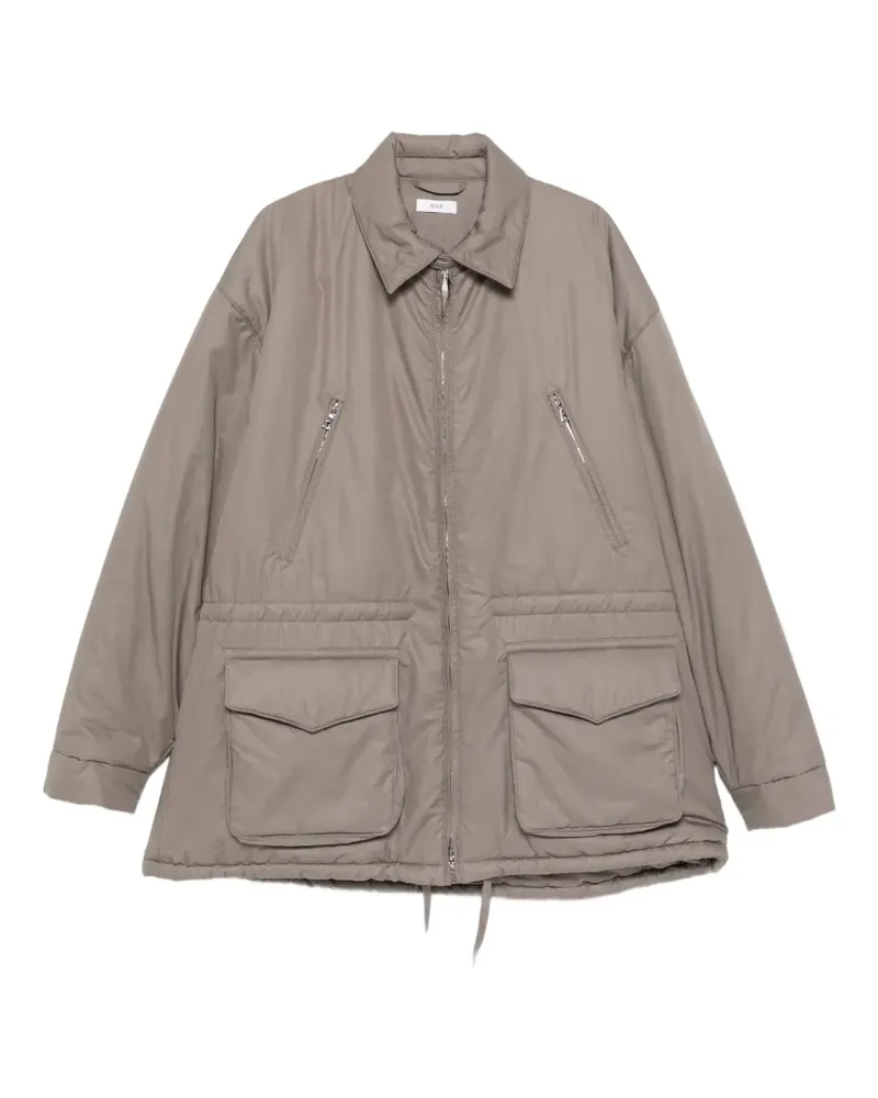 Rier padded cotton jacket - Grau Grau