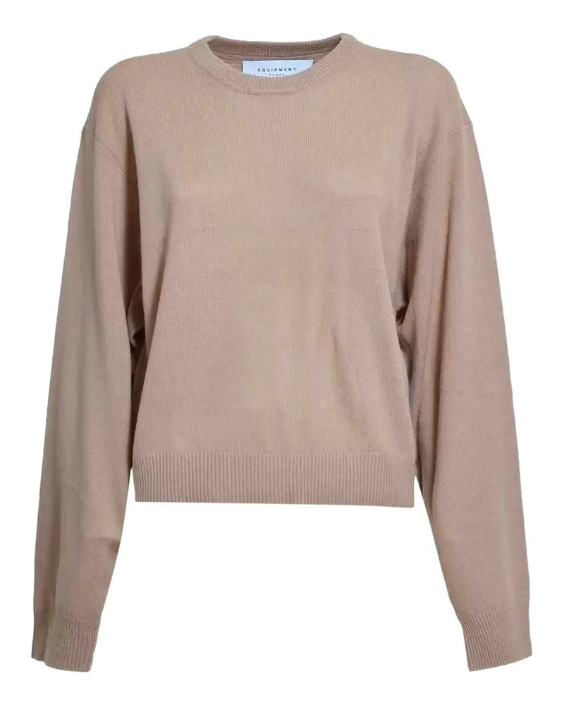 Equipment Klassischer Kaschmirpullover - Nude Nude
