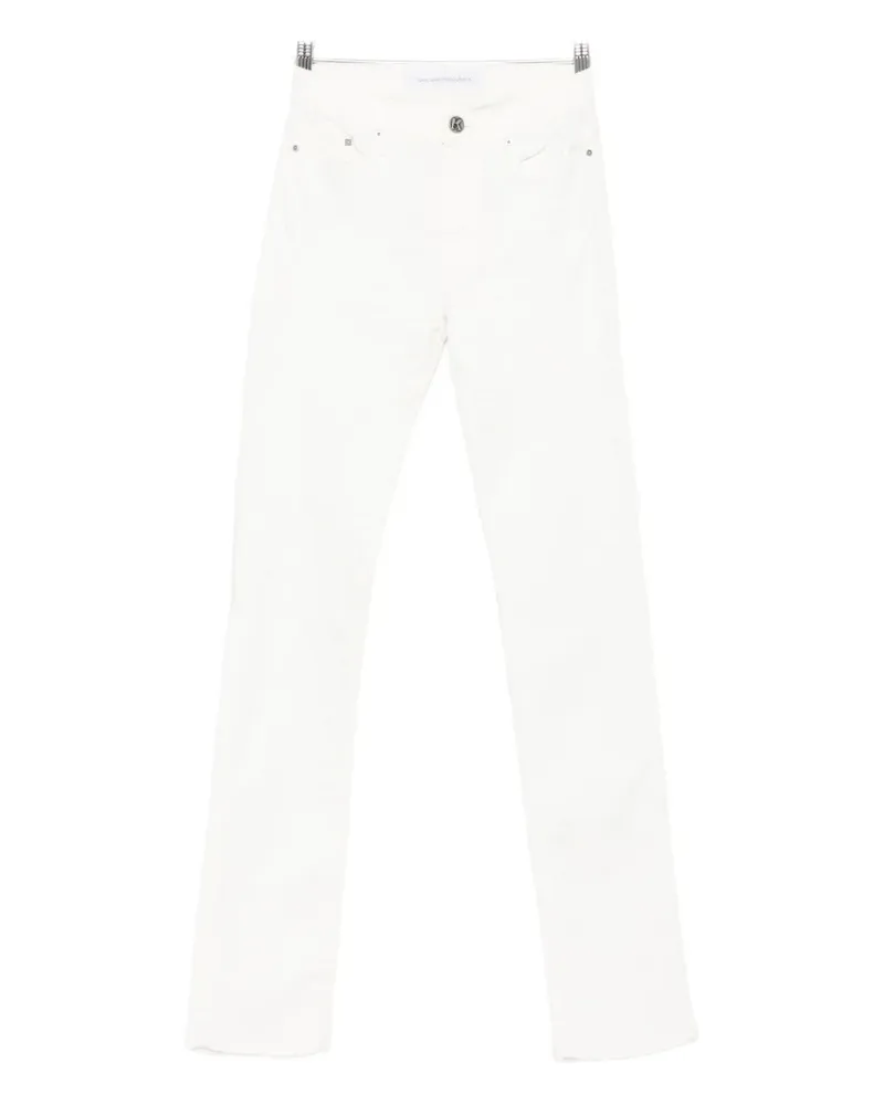 Karl Lagerfeld Jeans mit geradem Bein - Weiß Weiß