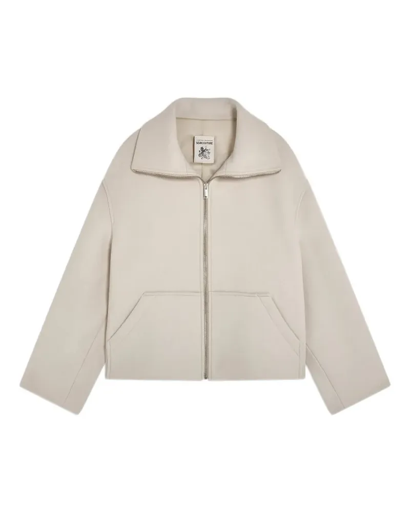 Semicouture Jane Jacke mit Reißverschluss - Nude Nude