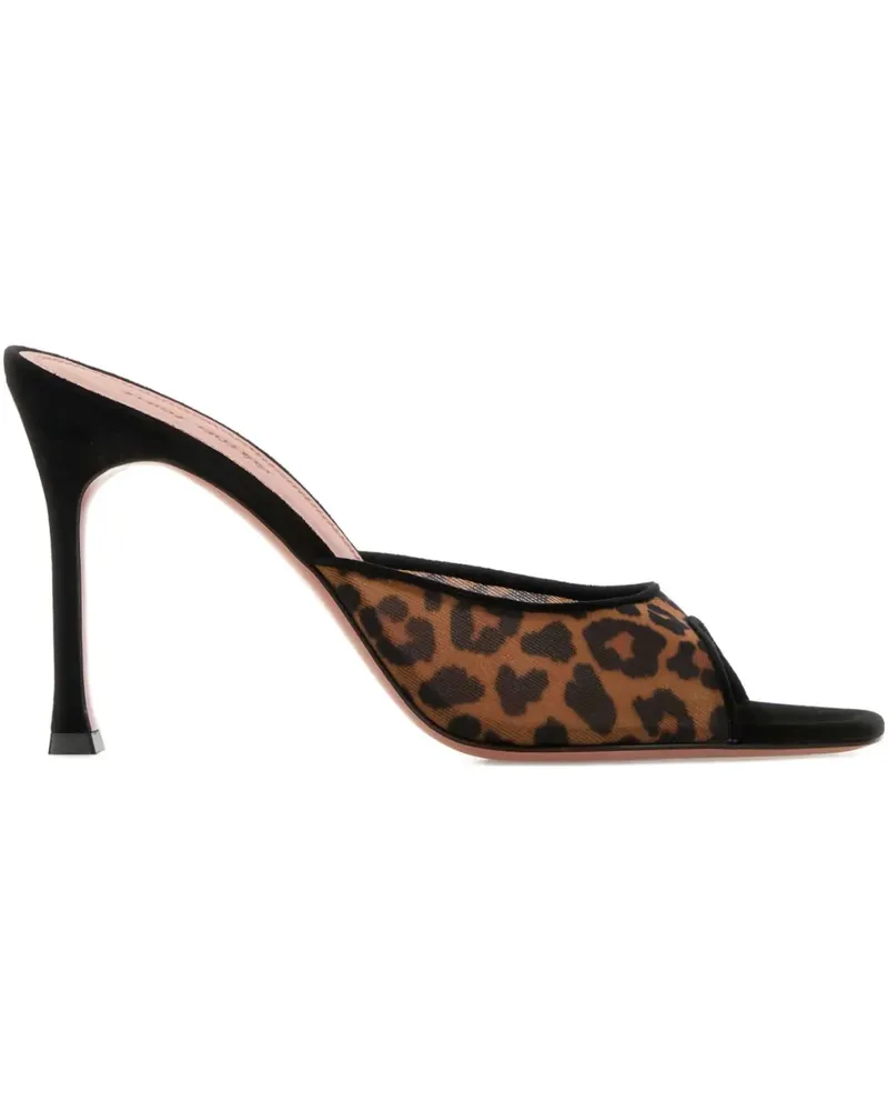 Amina Muaddi 95mm Alexa sandals - Braun Braun