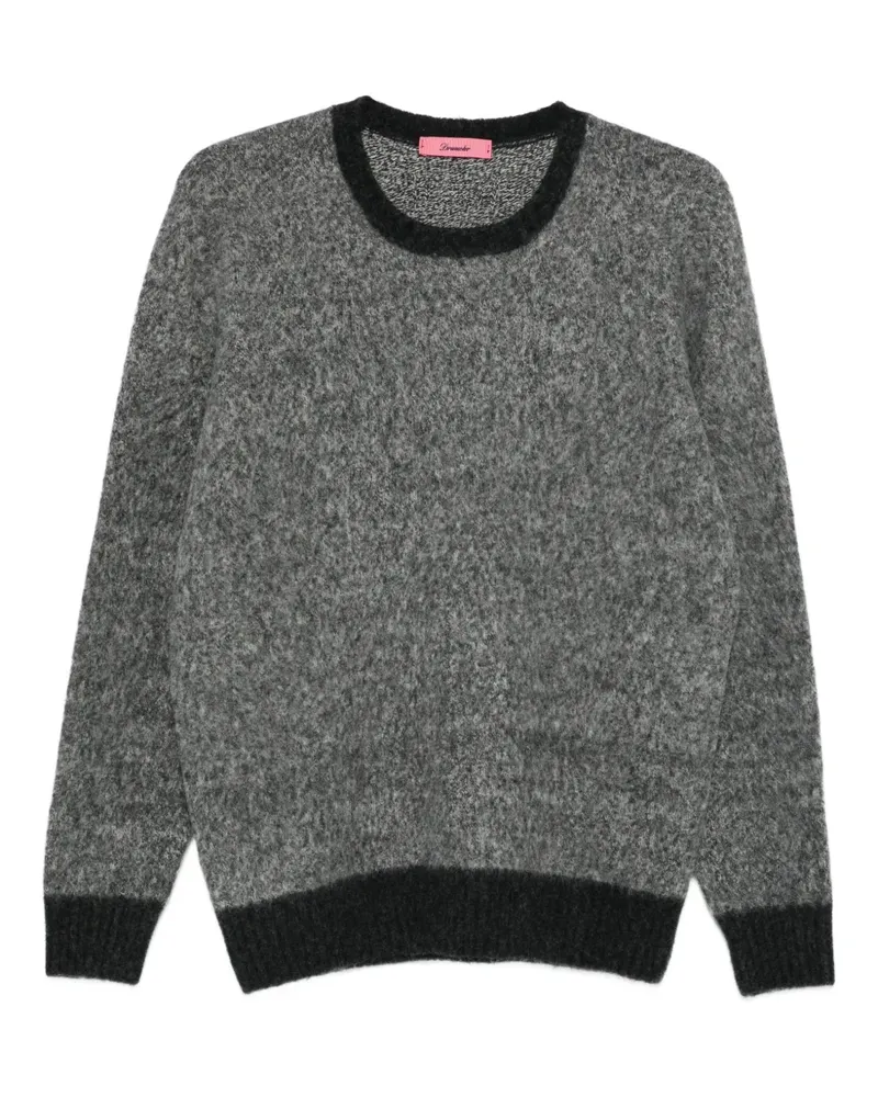 Drumohr  Pullover mit Rundhalsausschnitt - Grau Grau