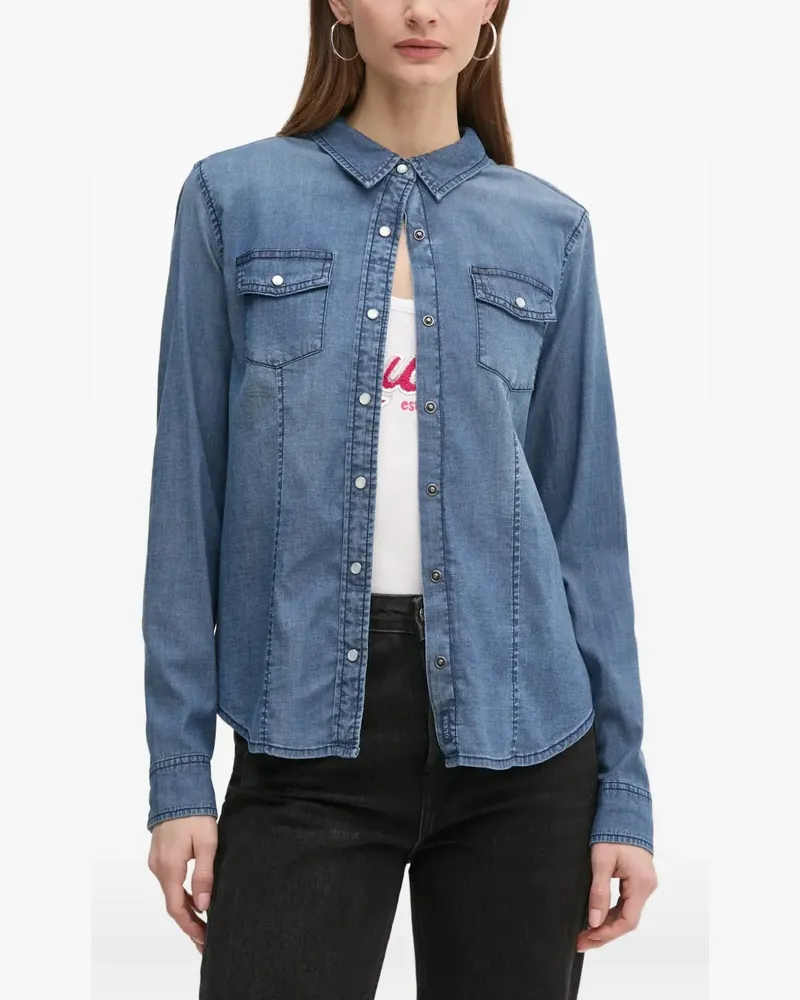 Guess Klassisches Jeanshemd - Blau Blau