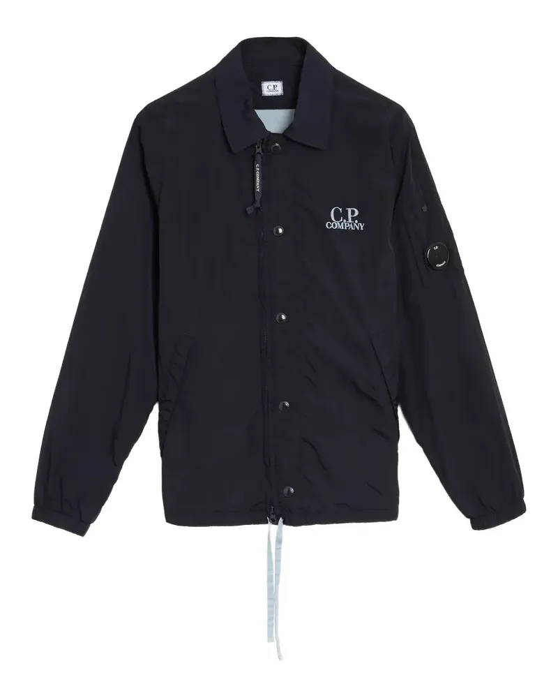 C.P. Company Chrome-R logo-embroidered jacket - Blau Blau