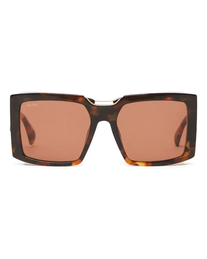 Max Mara Oversized-Sonnenbrille in Schildpattoptik - 002|ARENA 002