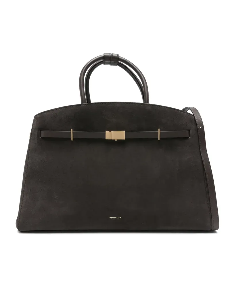 DeMELLIER Hudson Tote Bag aus Wildleder - Braun Braun