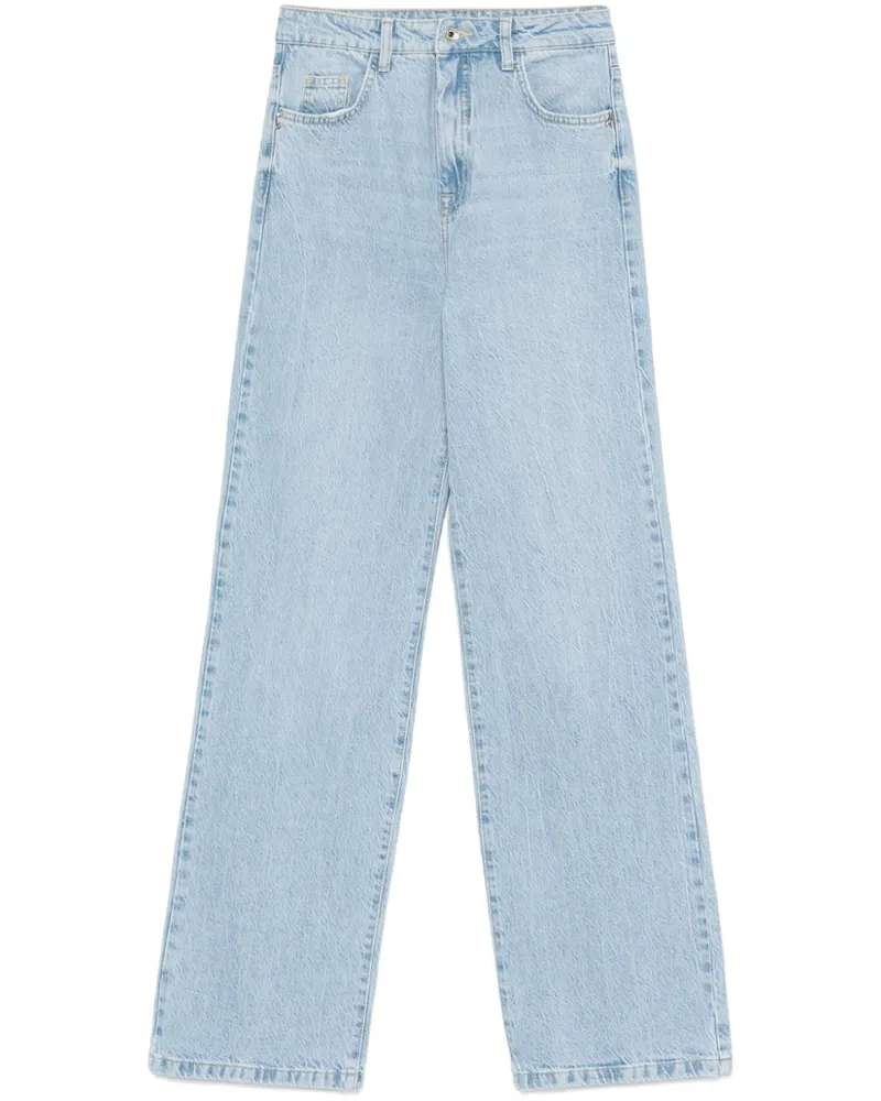 Patrizia Pepe Jeans mit Fly-Motiv - Blau Blau