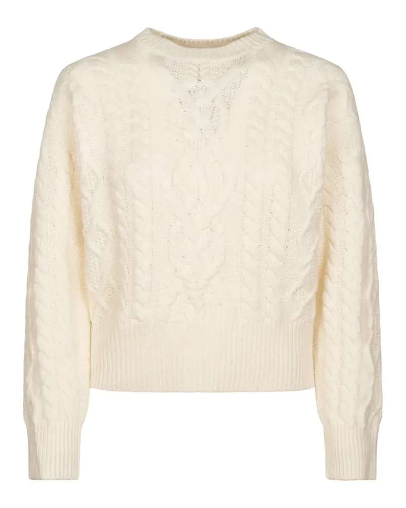 Max Mara cable-knit wool sweater - Nude Nude