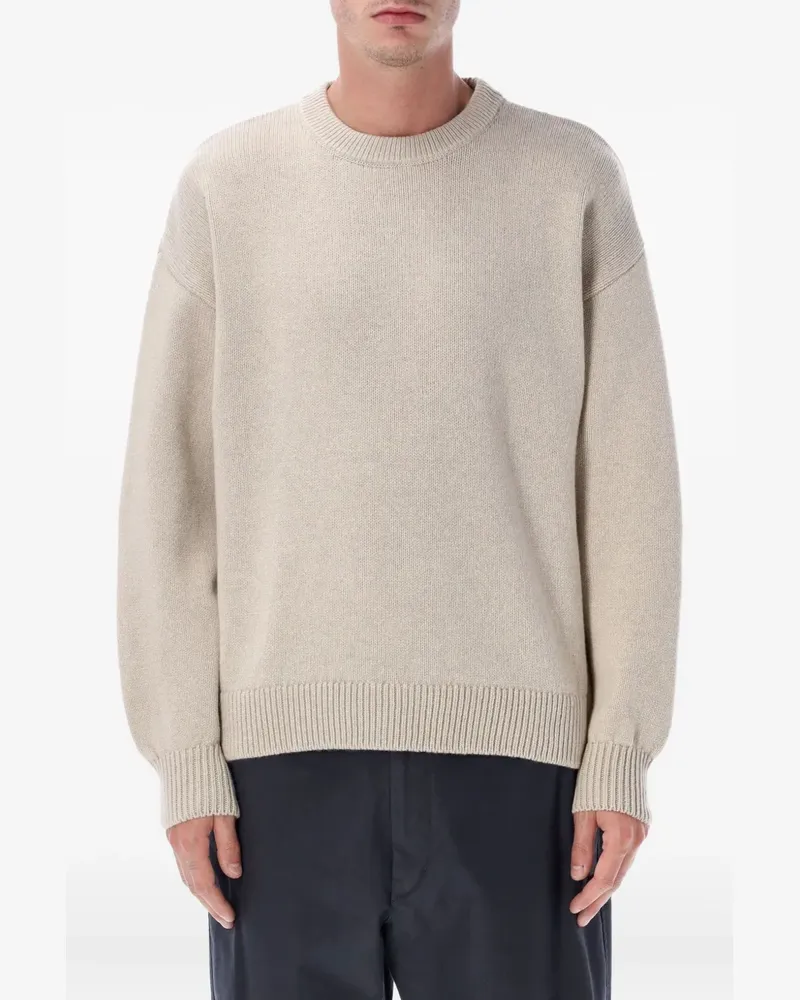 COLORFUL STANDARD crew-neck long-sleeve sweater - Nude Nude