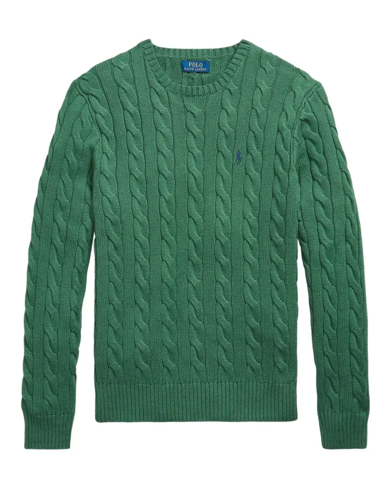 Ralph Lauren Pullover mit Zopfmuster - Grün Grün