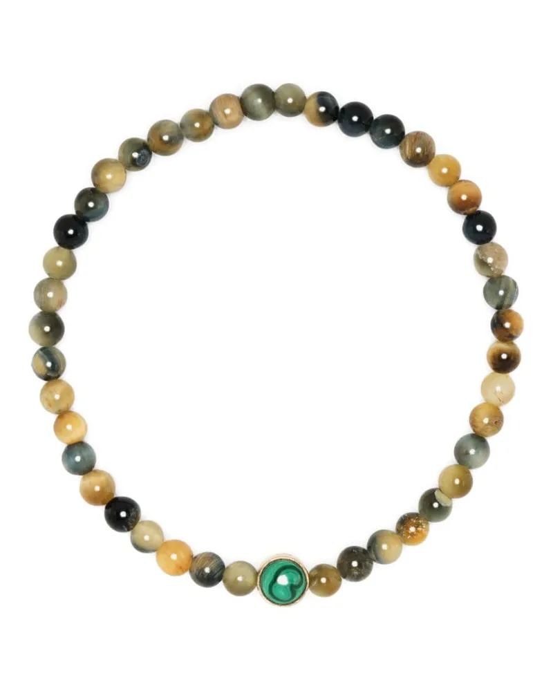Luis Morais 14kt Gelbgoldarmband mit Mondstein Gold