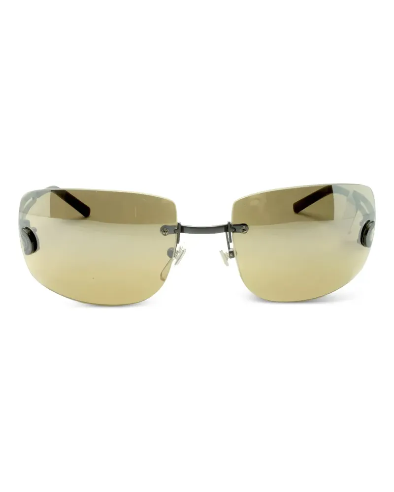 Dolce & Gabbana Sonnenbrille mit eckigem Gestell - Braun Braun