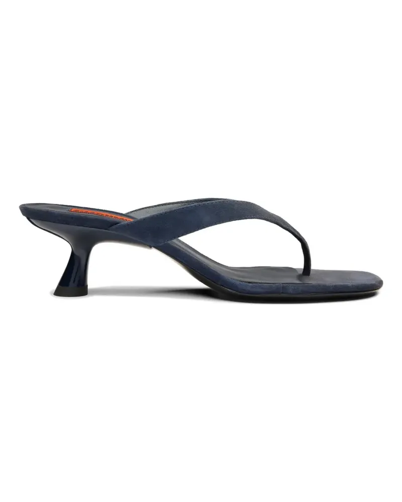 Simon Miller Beep suede heeled sandals - Blau Blau