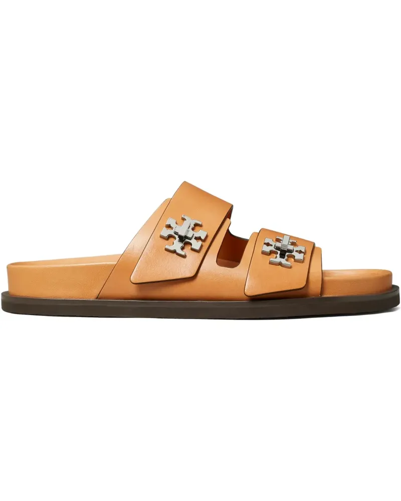 Tory Burch Verzierte Pantoletten - Braun Braun