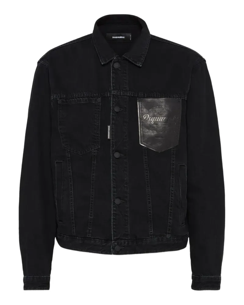 Dsquared2 Jean Jeansjacke - Schwarz Schwarz