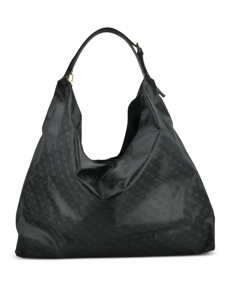 Gherardini Amazonia Tote Bag mit Monogramm-Print - Schwarz Schwarz