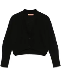 Ermanno Scervino Klassischer Cropped-Cardigan Schwarz