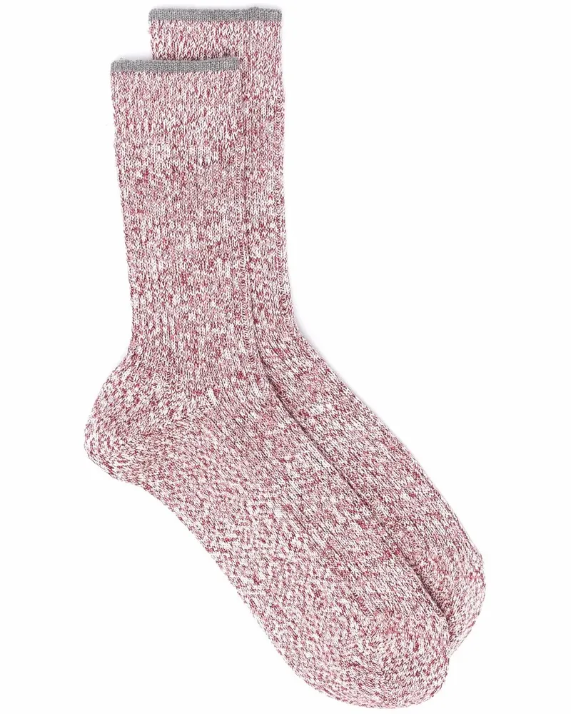 Brunello Cucinelli Gestrickte Socken - Rot Rot