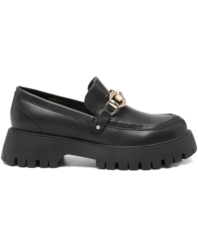 Just Cavalli Loafer mit Kettendetail - Schwarz Schwarz